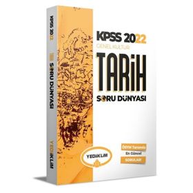 Yediiklim Yayınları 2022 KPSS Genel Kültür Tarih Soru Dünyası