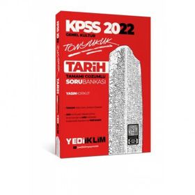 Yediiklim Yayınları 2022 KPSS Genel Kültür Tonyukuk Tarih Tamamı Çözümlü Soru Bankası