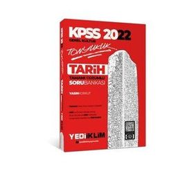 Yediiklim Yayınları 2022 KPSS Genel Kültür Tonyukuk Tarih Tamamı Çözümlü Soru Bankası
