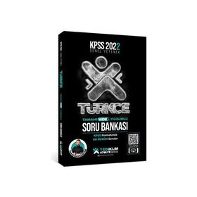 Yediiklim Yayınları 2022 KPSS Genel Yetenek Atölye Serisi Türkçe Tamamı Video Çözümlü Soru Bankası