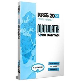 Yediiklim Yayınları 2022 Kpss Genel Yetenek Matematik Soru Dünyası