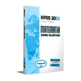 Yediiklim Yayınları 2022 Kpss Genel Yetenek Matematik Soru Dünyası