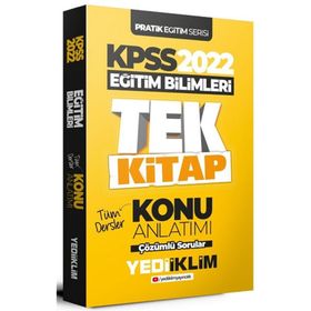 Yediiklim Yayınları 2022 Kpss Genel Yetenek Türkçe Video Destekli Konu Anlatımı