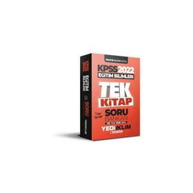 Yediiklim Yayınları 2022 KPSS Pratik Eğitim Serisi Eğitim Bilimleri Tek Kitap Soru Bankası