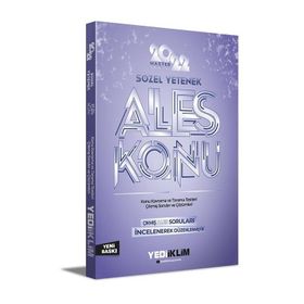 Yediiklim Yayınları 2022 Master Serisi ALES Sözel Yetenek Konu Anlatımı