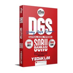 Yediiklim Yayınları 2022 Prestij Serisi DGS Sayısal Sözel 4 Renk Yetenek Soru Bankası