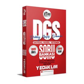 Yediiklim Yayınları 2022 Prestij Serisi DGS Sayısal Sözel 4 Renk Yetenek Soru Bankası