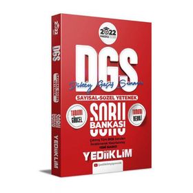 Yediiklim Yayınları 2022 Prestij Serisi DGS Sayısal Sözel 4 Renk Yetenek Soru Bankası