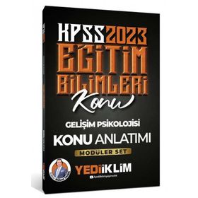 Yediiklim Yayınları 2023 KPSS Eğitim Bilimleri Gelişim Psikolojisi Konu Anlatımı