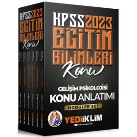 Yediiklim Yayınları 2023 KPSS Eğitim Bilimleri Konu Anlatımlı Modüler Set