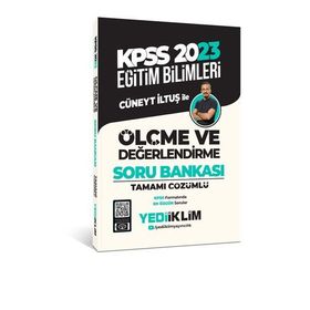 Yediiklim Yayınları - 2023 Kpss Eğitim Bilimleri Ölçme ve Değerlendirme Tamamı Çözümlü Soru Bankası