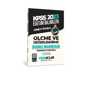 Yediiklim Yayınları - 2023 Kpss Eğitim Bilimleri Ölçme ve Değerlendirme Tamamı Çözümlü Soru Bankası