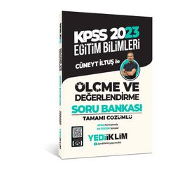 Yediiklim Yayınları - 2023 Kpss Eğitim Bilimleri Ölçme ve Değerlendirme Tamamı Çözümlü Soru Bankası