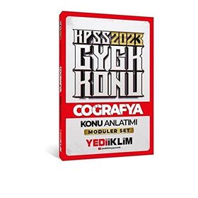Yediiklim Yayınları 2023 KPSS Genel Kültür Coğrafya Konu Anlatımı