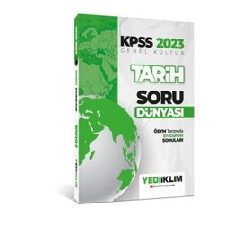 Yediiklim Yayınları 2023 KPSS Genel Kültür Tarih Soru Dünyası