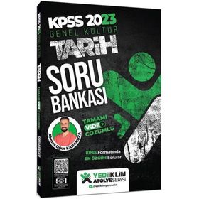 Yediiklim Yayınları 2023 KPSS Genel Kültür Tarih Tamamı Çözümlü Soru Bankası
