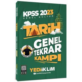 Yediiklim Yayınları 2023 KPSS Genel Tekrar Tarih Kampı