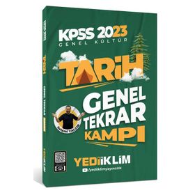 Yediiklim Yayınları 2023 KPSS Genel Tekrar Tarih Kampı