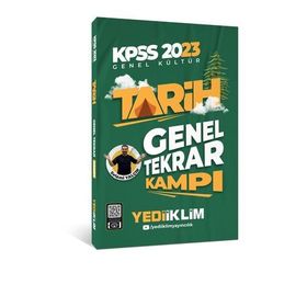 Yediiklim Yayınları 2023 KPSS Genel Tekrar Tarih Kampı