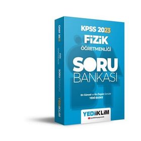 Yediiklim Yayınları 2023 Öabt Fizik Öğretmenliği Soru Bankası