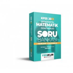 Yediiklim Yayınları 2023 ÖABT Ortaöğretim Matematik Öğretmenliği Tamamı Çözümlü Soru Bankası