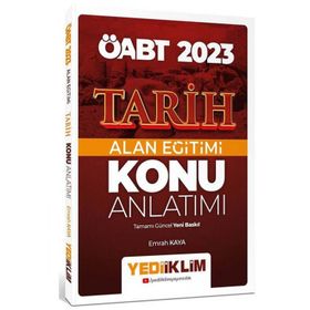 Yediiklim Yayınları 2023 ÖABT Tarih Alan Eğitimi Konu Anlatımı