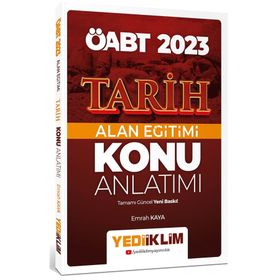 Yediiklim Yayınları 2023 ÖABT Tarih Alan Eğitimi Konu Anlatımı