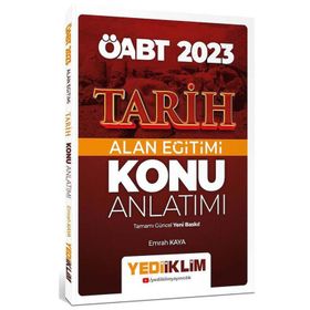 Yediiklim Yayınları 2023 ÖABT Tarih Alan Eğitimi Konu Anlatımı