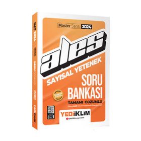 Yediiklim Yayınları 2024 ALES Sayısal Yetenek Tamamı Çözümlü Soru Bankası