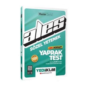 Yediiklim Yayınları 2024 ALES Sözel Yetenek Çek Kopart Yaprak Test