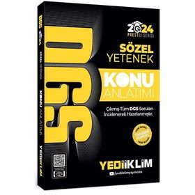Yediiklim Yayınları - 2024 DGS Sözel Yetenek Konu Anlatımı