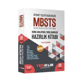 Yediiklim Yayınları 2024 Diyanet İşleri Başkanlığı MBSTS Konu Anlatımlı Soru Bankası Hazırlık Kitabı