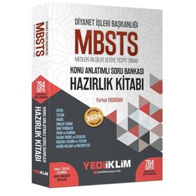 Yediiklim Yayınları 2024 Diyanet İşleri Başkanlığı MBSTS Konu Anlatımlı Soru Bankası Hazırlık Kitabı