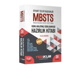 Yediiklim Yayınları 2024 Diyanet İşleri Başkanlığı MBSTS Konu Anlatımlı Soru Bankası Hazırlık Kitabı