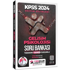 Yediiklim Yayınları 2024 Eğitim Bilimleri Atölye Serisi Gelişim Psikolojisi Tamamı Video Çözümlü Soru Bankası