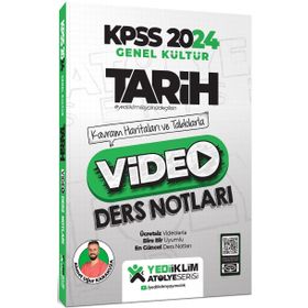Yediiklim Yayınları 2024 Kpss Atölye Serisi Tarih Video Ders Notları
