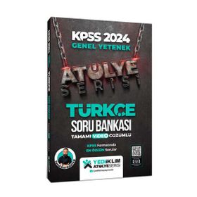 Yediiklim Yayınları 2024 Kpss Atölye Serisi Türkçe Tamamı Video Çözümlü Soru Bankası