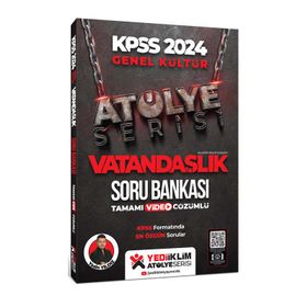 Yediiklim Yayınları 2024 Kpss Atölye Serisi Vatandaşlık Tamamı Video Çözümlü Soru Bankası