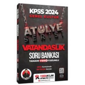 Yediiklim Yayınları 2024 Kpss Atölye Serisi Vatandaşlık Tamamı Video Çözümlü Soru Bankası