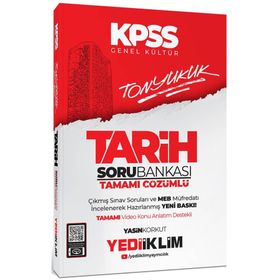 Yediiklim Yayınları 2024 Kpss Tonyukuk Tarih Tamamı Çözümlü Soru Bankası