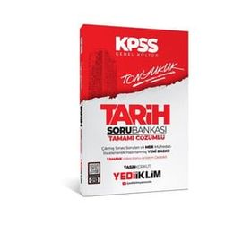 Yediiklim Yayınları 2024 Kpss Tonyukuk Tarih Tamamı Çözümlü Soru Bankası