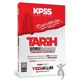 Yediiklim Yayınları 2024 Kpss Tonyukuk Tarih Tamamı Çözümlü Soru Bankası