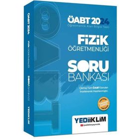 Yediiklim Yayınları 2024 - ÖABT Fizik Öğretmenliği Tamamı Çözümlü Soru Bankası