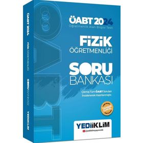 Yediiklim Yayınları 2024 - ÖABT Fizik Öğretmenliği Tamamı Çözümlü Soru Bankası