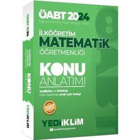 Yediiklim Yayınları - 2024 Öabt İlköğretim Matematik Öğretmenliği Konu Anlatımı