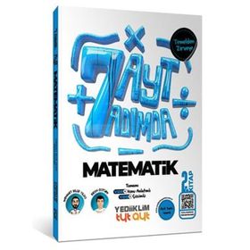 Yediiklim Yayınları 2026 AYT Yedi Adımda Temelden Zirveye Matematik Tamamı Video Konu Anlatımlı ve Tamamı Video Çözümlü 2. Kitap