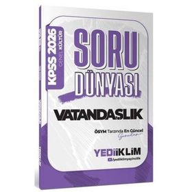 Yediiklim Yayınları 2026 Genel Kültür Vatandaşlık Soru Dünyası