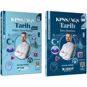 Yediiklim Yayınları 2026 KPSS 2'li Set Tarih Atöly Video Ders Notları ve Soru Bankası