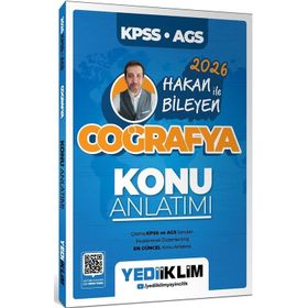 Yediiklim Yayınları 2026 KPSS AGS Coğrafya Konu Anlatımı
