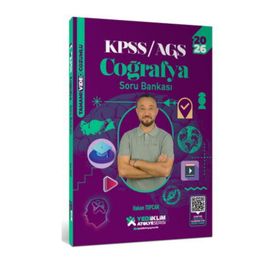 Yediiklim Yayınları 2026 KPSS Genel Kültür Atölye Serisi Coğrafya Tamamı Video Çözümlü Soru Bankası